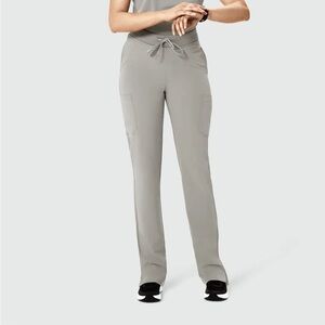 Mandala Scrub Pants Bottoms in FLINT